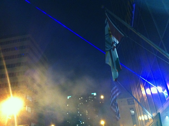 smoke for lasers